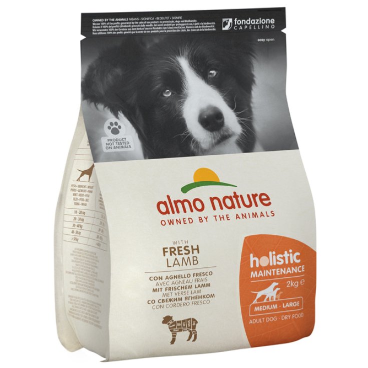 Holistic Fresh Medium Agnello e Riso - 2KG