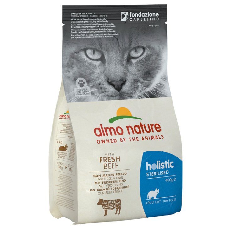 Holistic Fresh Sterilised Dry Manzo e Riso - 400GR
