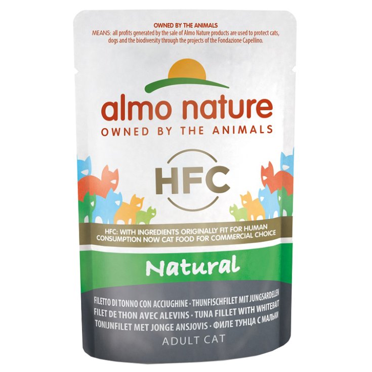 HFC Natural Filetto di Tonno e Acciughine - 55GR