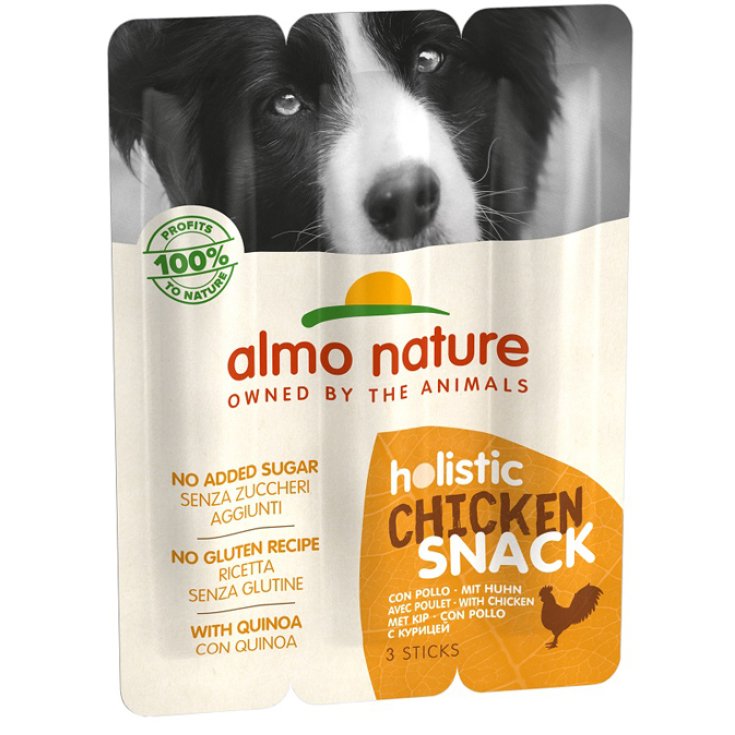 HOLISTIC SNACK DOG 10 POLLO3PZ
