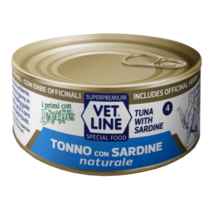 VET LINE GATTO TONNO+SARD 70G