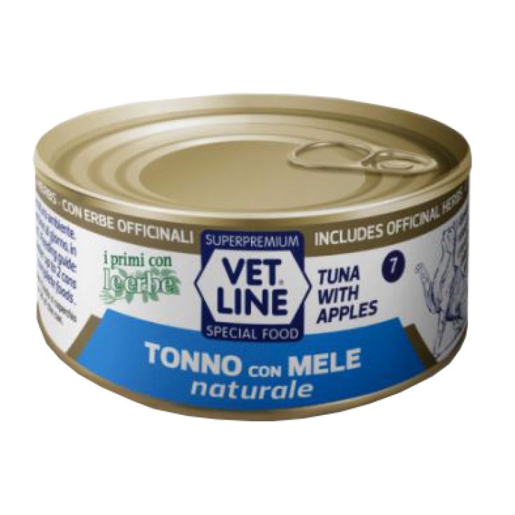 VET LINE GATTO TONNO+MELE 70G