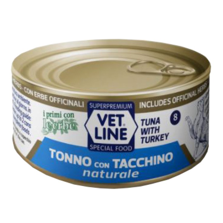 VET LINE GATTO TONNO+TACCH 70G