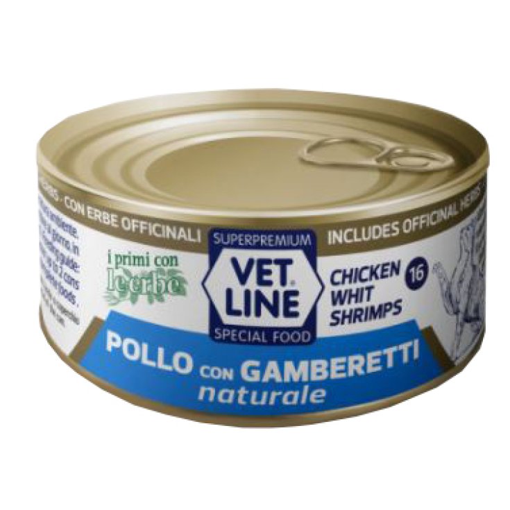 VET LINE GATTO POLLO+GAMB 70G