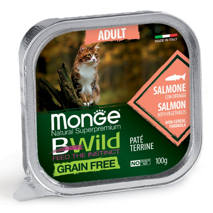 BWild Adult Pat&eacute; Terrine Salmone con Ortaggi - 100GR