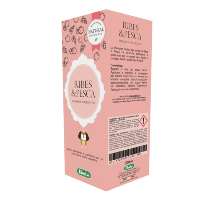 Shampoo alla Frutta - 200ML - Ribes e Pesca