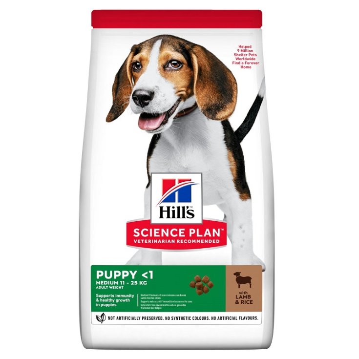 SP CANINE PUPPY M LAMB&RI2,5KG