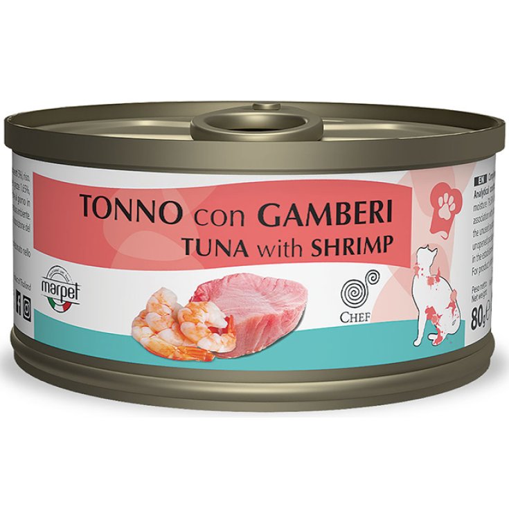 Aequilibriavet Chef Tonno con Gamberi - 80GR