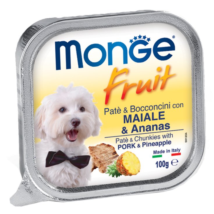 Fruit Pat&eacute; e Bocconcini con Maiale e Ananas - 100GR