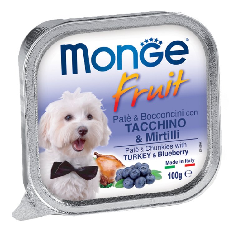 Fruit Pat&eacute; e Bocconcini con Tacchino e Mirtilli - 100GR