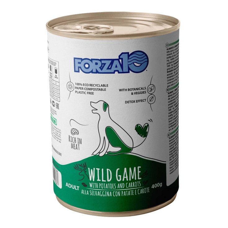 Maintenance alla Selvaggina con Patate e Carote - 400GR