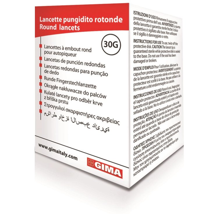 LANCETTE PUNGIDITO STERILI G30