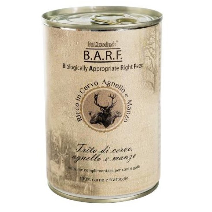 Barf Trito di Cervo, Agnello e Manzo - 400GR