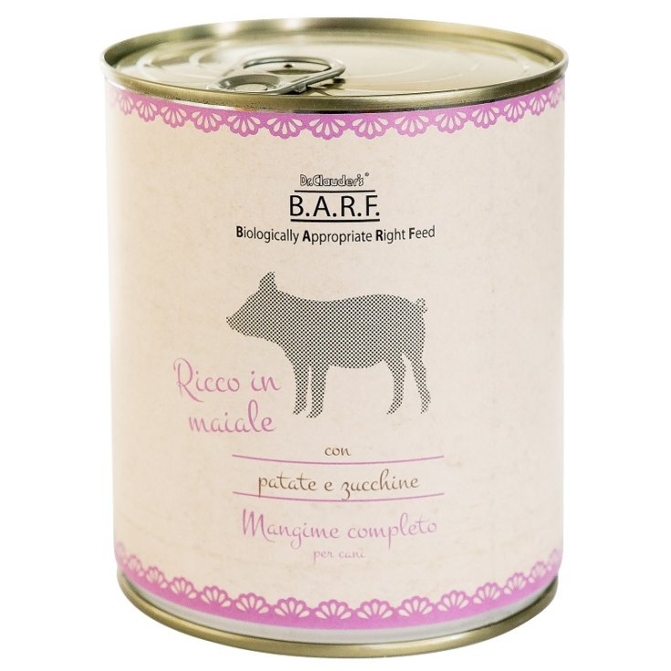 Barf Menu Completo Trito di Maiale per Cani - 800GR