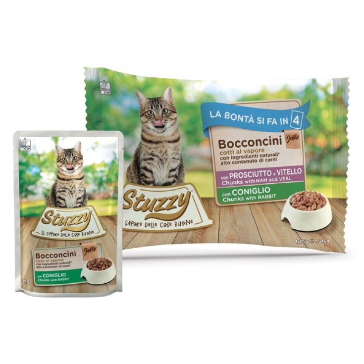 Bocconcini Multipack con Prosciutto e Vitello e con Coniglio in Gelatina - 85GR