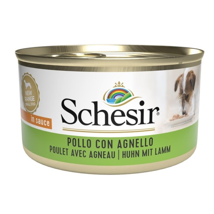 SCHESIR DOG POLLO AGNELLO 85G