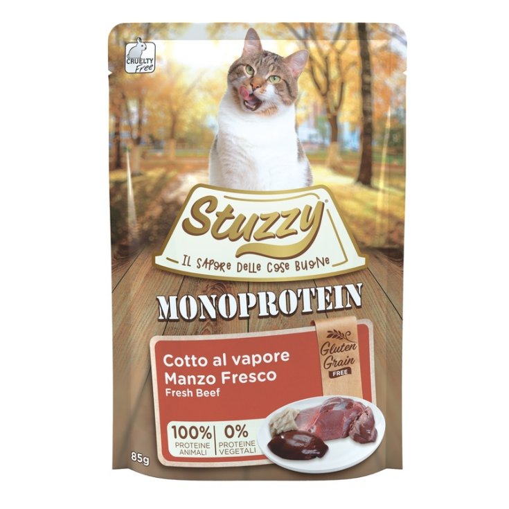 Monoprotein Grain & Gluten Free Manzo Fresco - 85GR