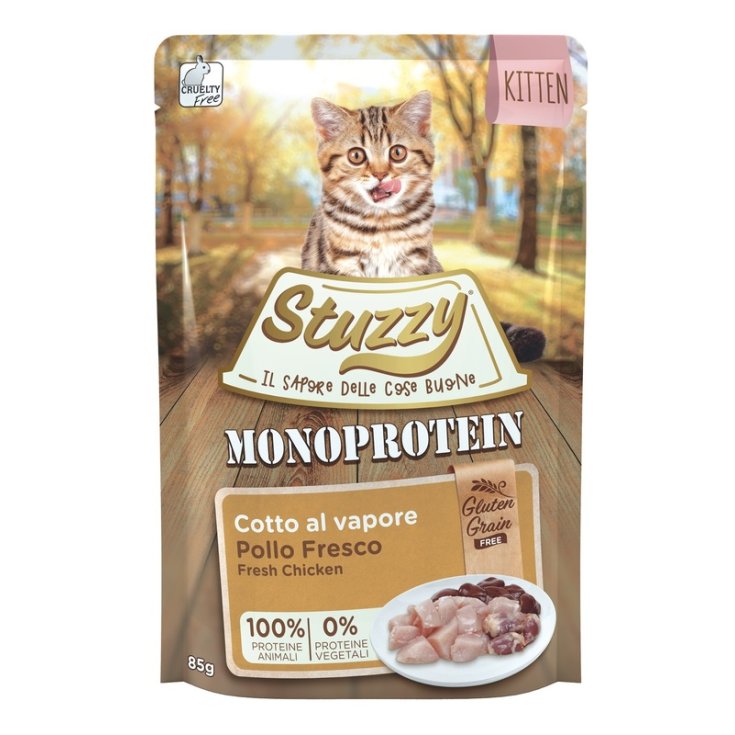 Monoprotein Grain & Gluten Free Kitten Pollo Fresco - 85GR