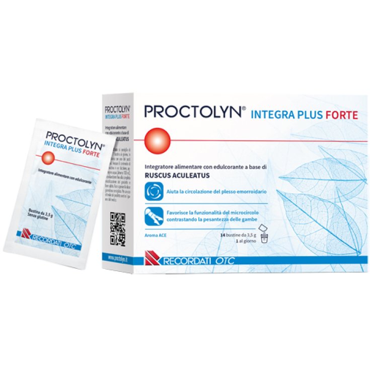 Proctolyn Integra Plus Forte Recordati OTC 14 Bustine