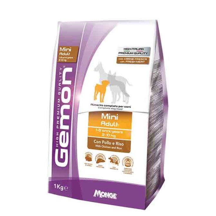 Gemon Dog Mini Adult con Pollo e Riso - 3KG