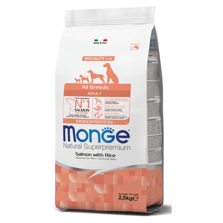 Natural Superpremium All Breeds Adult Salmone e Riso - 12KG
