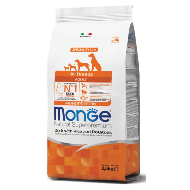 Natural Superpremium All Breeds Adult Anatra, Riso e Patate - 12KG