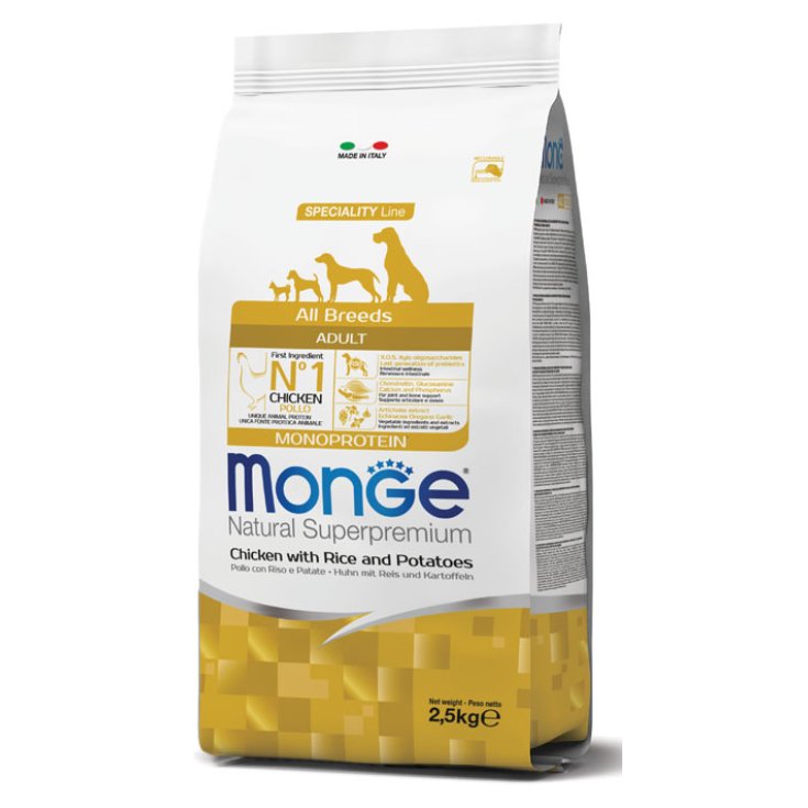 Natural Superpremium All Breeds Adult Pollo, Riso e Patate - 12KG