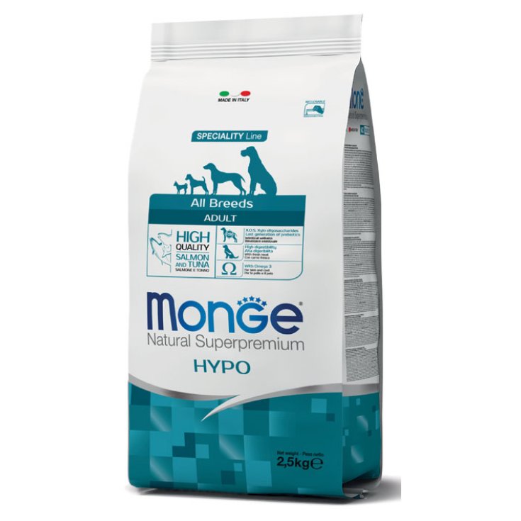 Natural Superpremium All Breeds Hypoallergenic Salmone e Tonno - 2,50KG