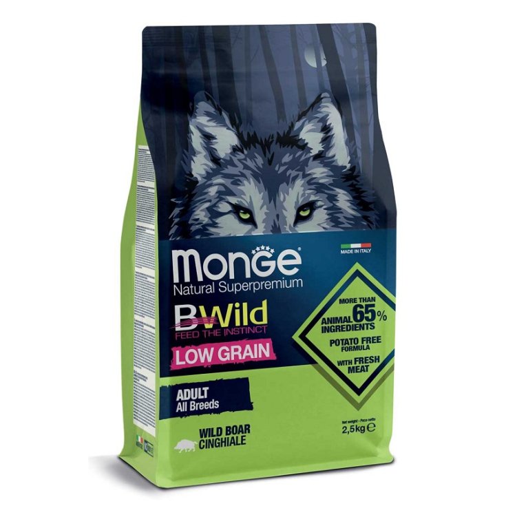 BWild Low Grain Adult All Breeds con Cinghiale - 12KG