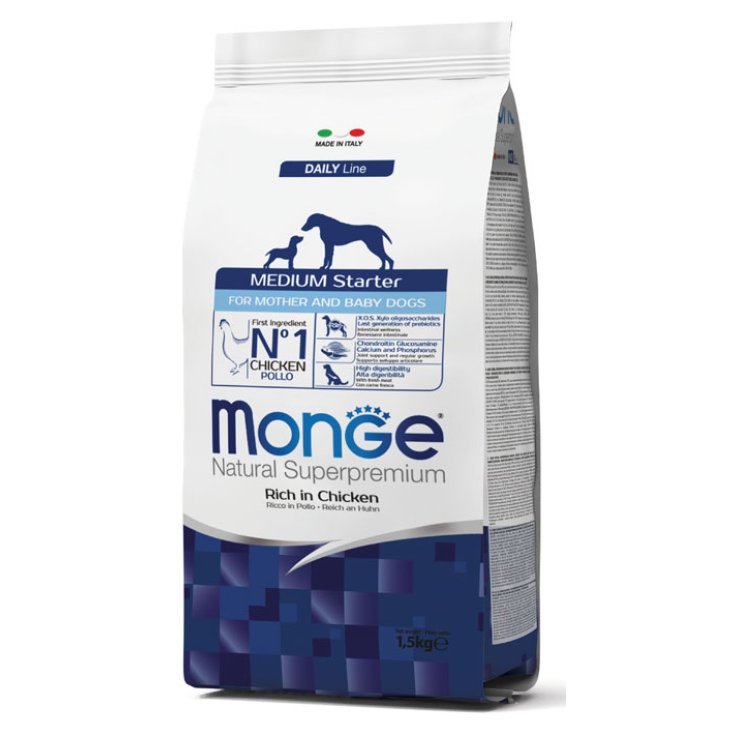 Natural Superpremium Medium Starter Ricco di Pollo - 1,50KG