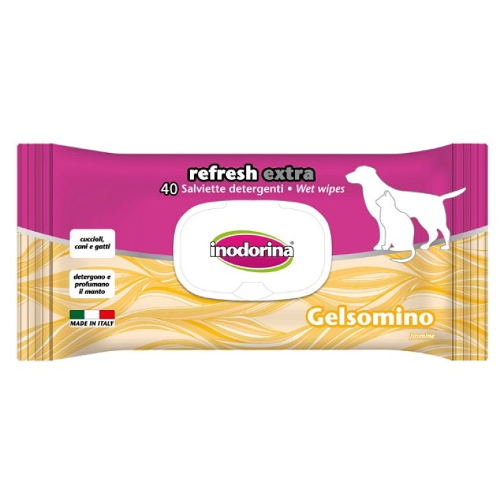 Salviette Refresh Extra con Gelsomino e Olio di Argan - Salviette