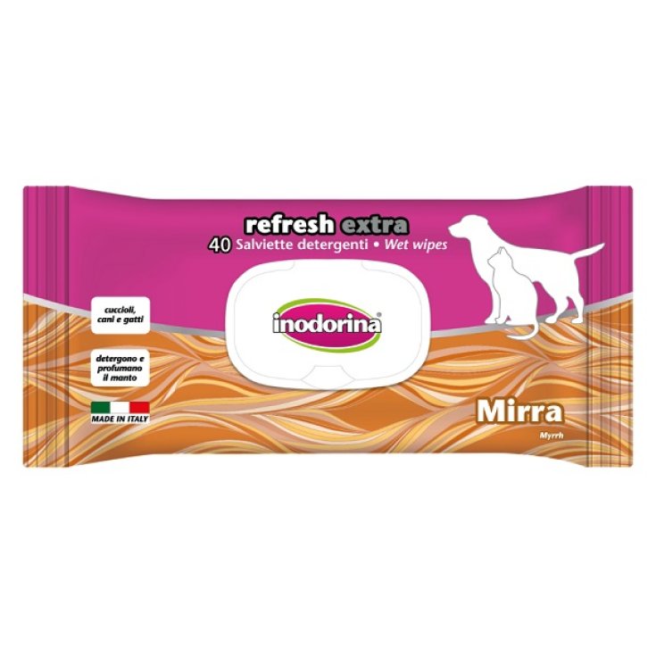 Salviette Refresh Extra con Mirra e Olio di Argan - Salviette