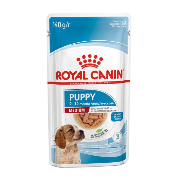 SHN WET MEDIUM PUPPY 10X140G