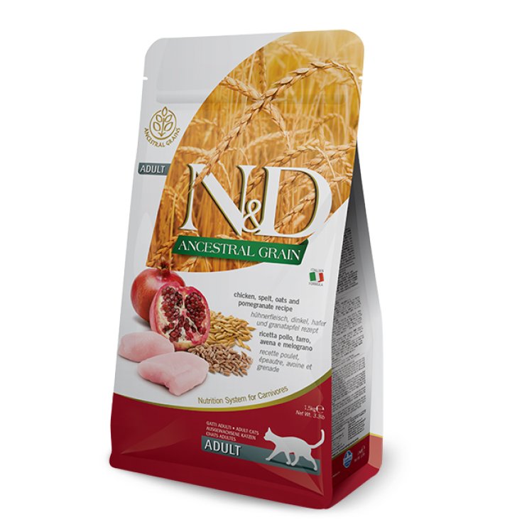 N&D LOW AG CAT CHIC&POM AD 5KG