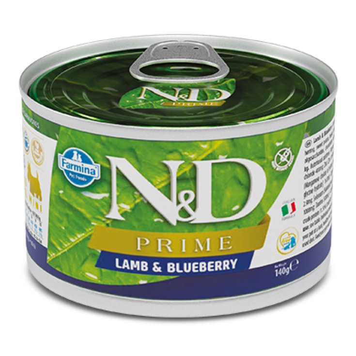 Natural & Delicious Prime Mini con Agnello e Mirtilli - 140GR