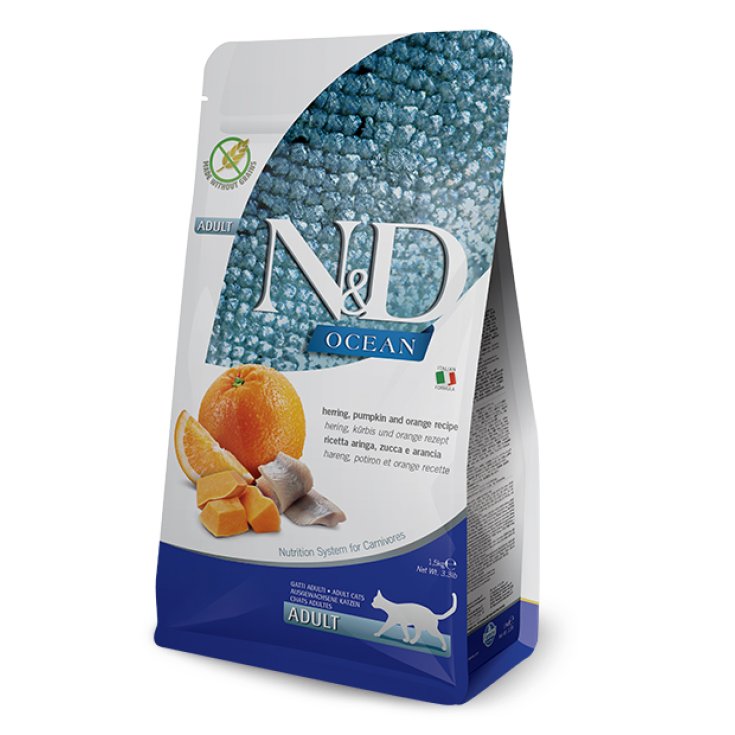 Natural & Delicious Aringa, Zucca & Arancia Grain Free - 300GR