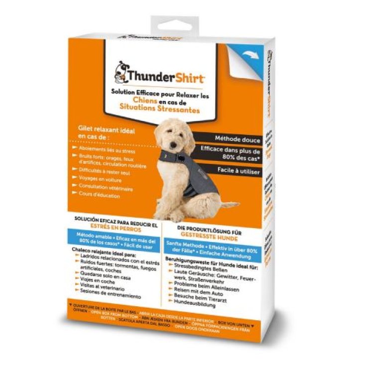 THUNDERSHIRT DOG GREY L EU