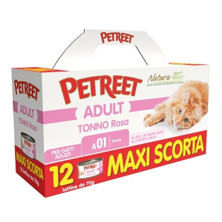 PETREET TONNO ROSA 70G 12PZ