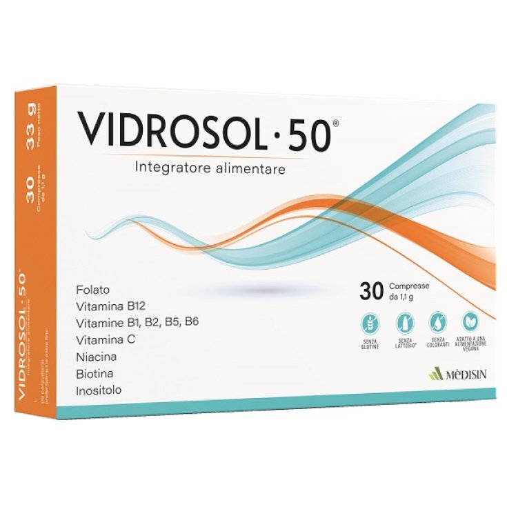 VIDROSOL 50 30 Compresse VIDROSOL 50 30 Compresse