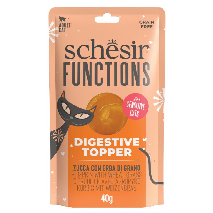 Special Cat Exigent Mousse Funzione Digestiva Tummy Topper Zucca con Erba di Grano - 40GR