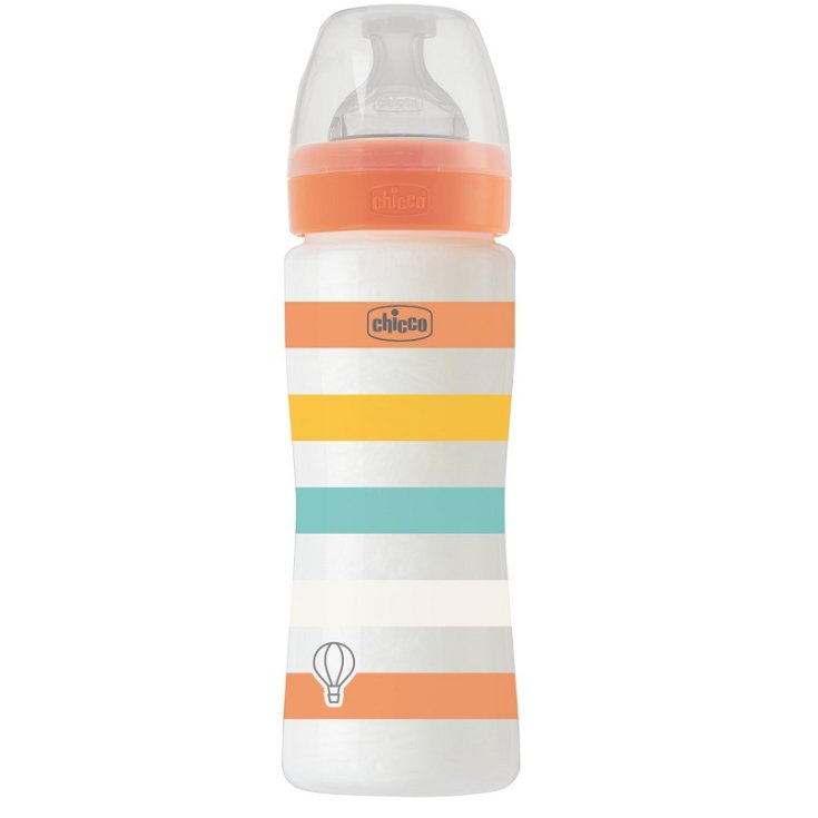 Biberon Well Being PP Arancione 330ml&nbsp;CHICCO