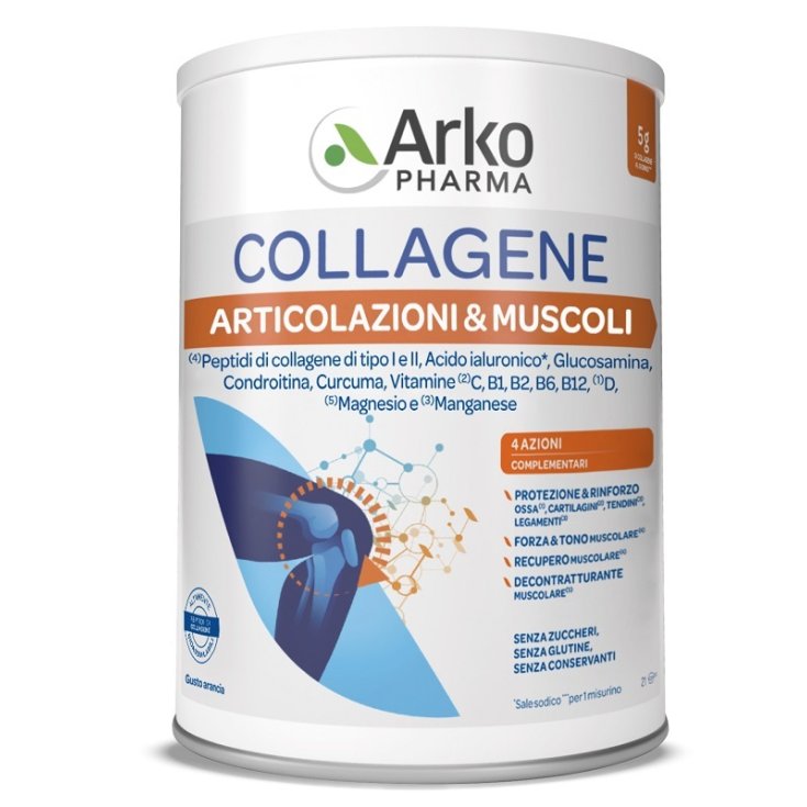 Collagene Articolazioni e Muscoli ArkoPHARMA 260g Collagene Articolazioni e Muscoli ArkoPHARMA 260g