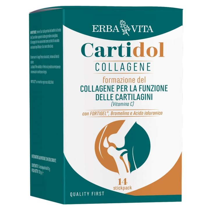 Cartidol Collagene Erba Vita 14 Bustine