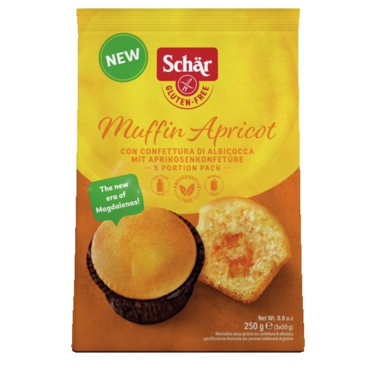 Muffin Aprico Schar 5 Pezzi
