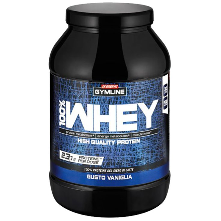 Gymline 100% Whey Isolate Protein Vaniglia Enervit 900g