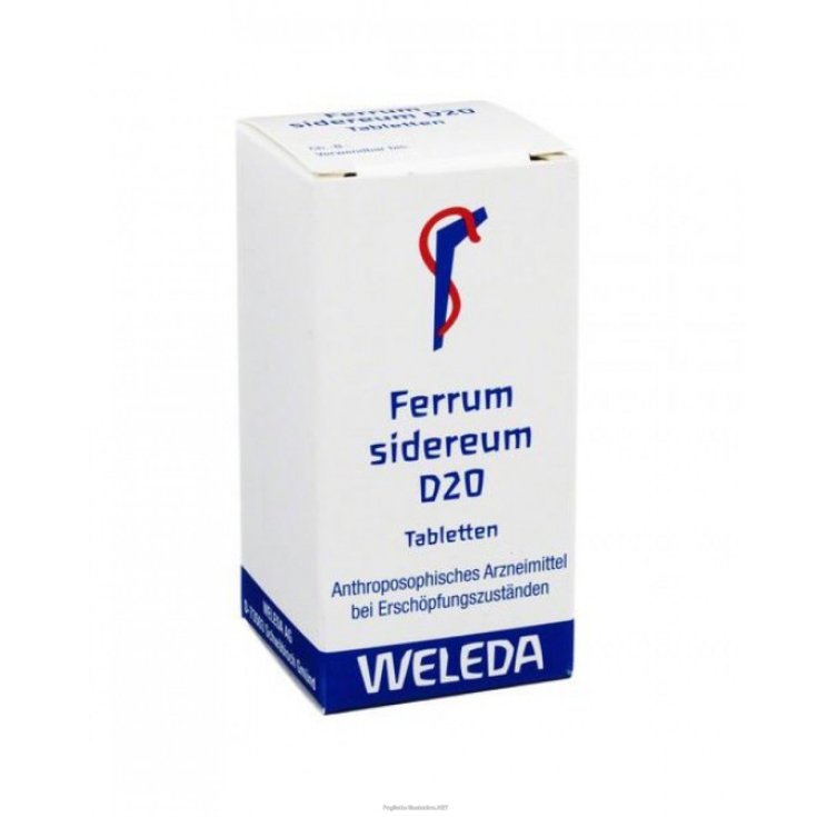 Ferrum Sidereum D20 Weleda 80 Compresse