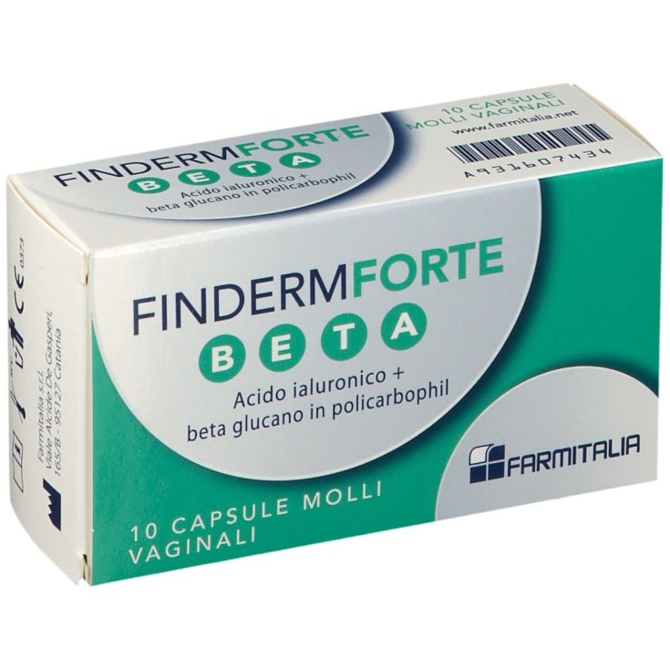 FindermForte BETA Farmitalia 10 Capsule Molli Vaginali