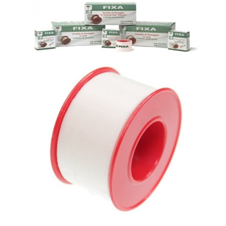FIXA Cerotto In Tela Cura Farma Rocchetto 5x5cm