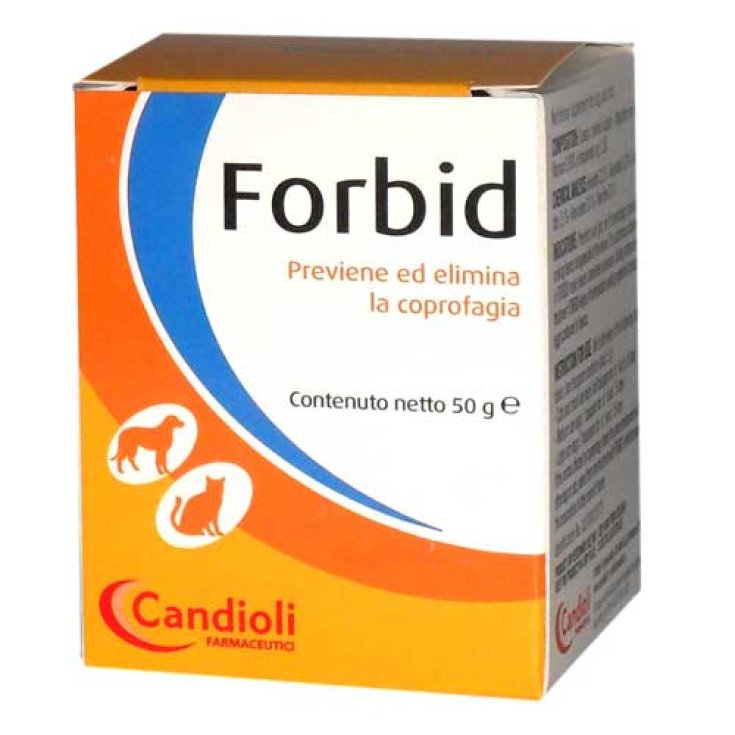 Forbid Cani E Gatti Polvere Candioli 50g