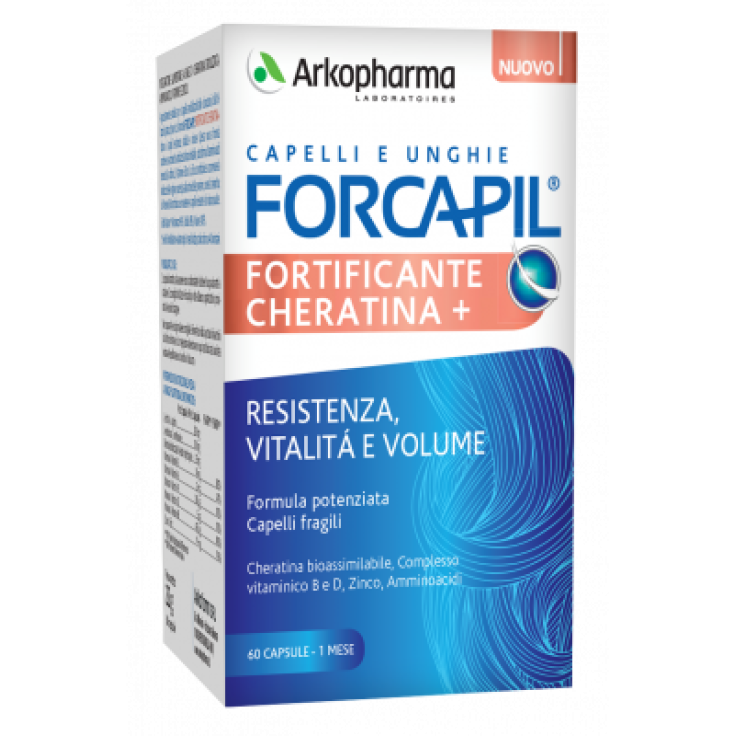 Forcapil Fortificante Cheratina+ Arkopharma 60 Capsule
